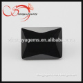 black square cubic zirconia fashion jewelry bead